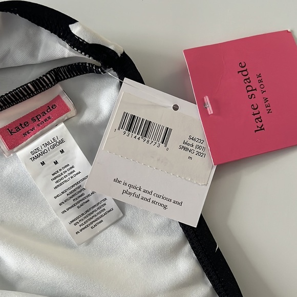 Kate Spade Monstera Grove High Waist Bikini Bottom - Picture 7 of 10